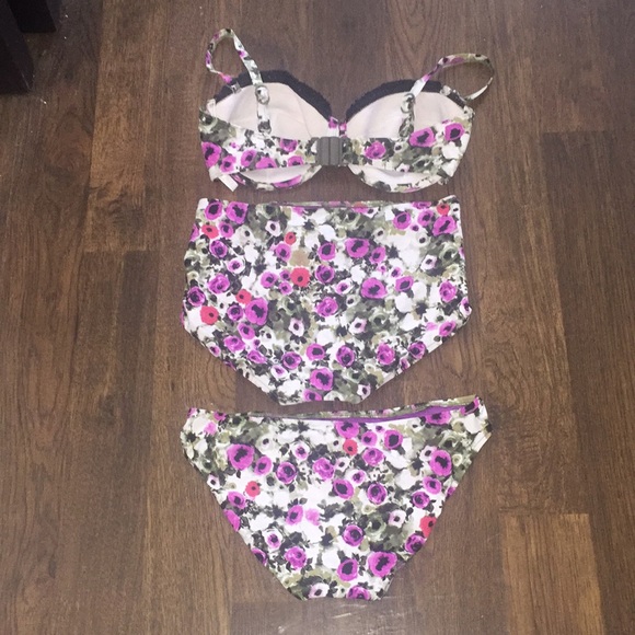 Seafolly pinup style high waisted 👙 bikini EUC - Picture 2 of 4